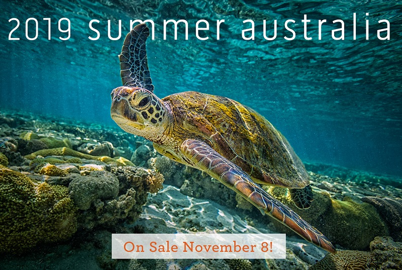 You can start booking Australian Cruises from November 8, 2017