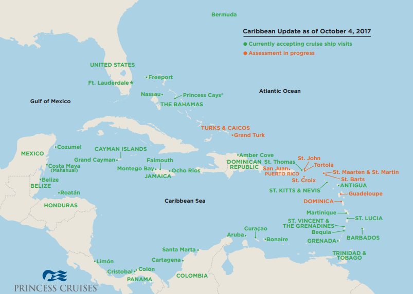 princess-cruises-CA Assessment Map