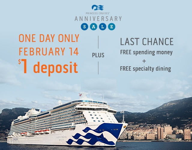 Princess Cruises News 2/7/18