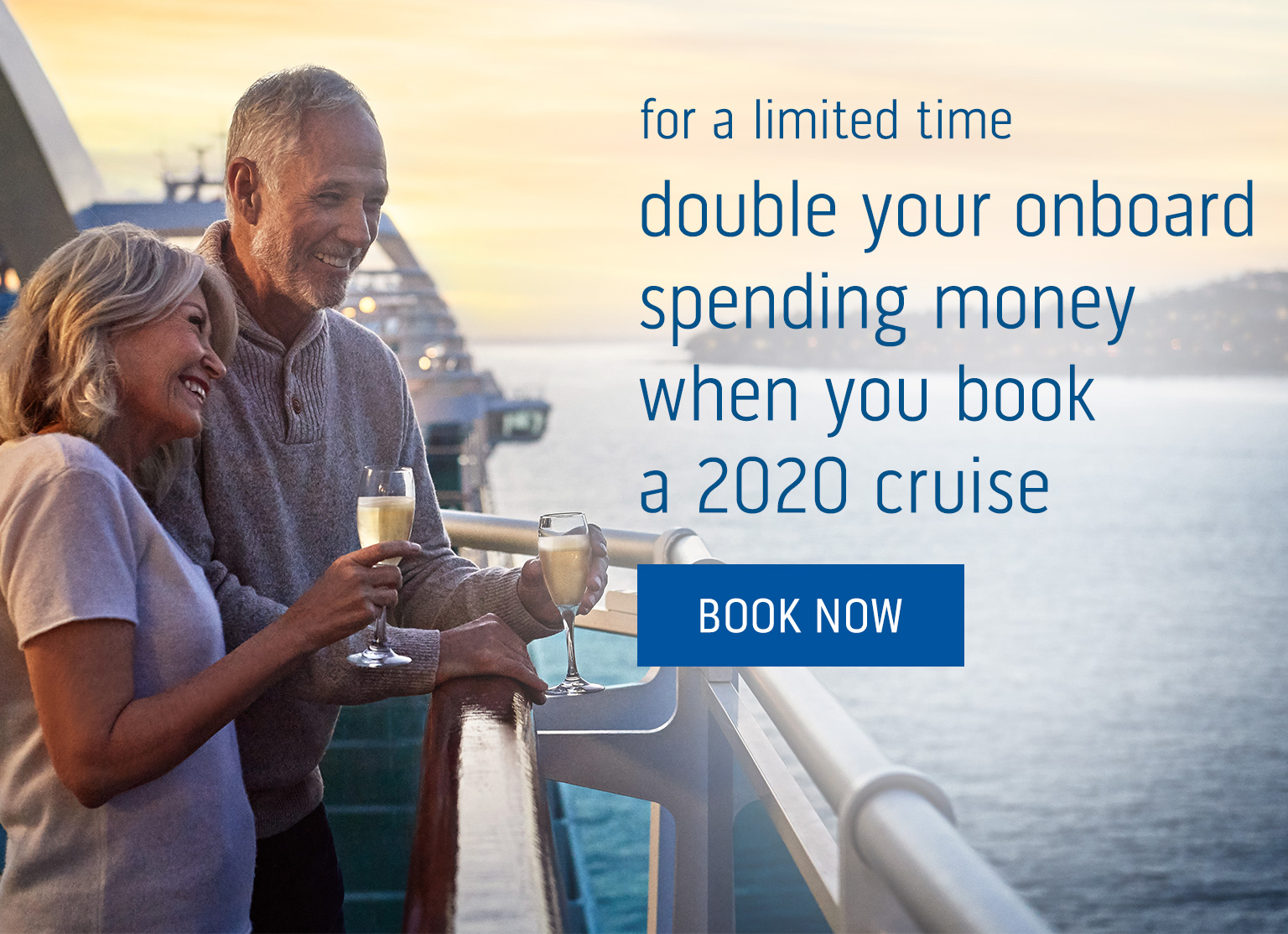 Big Future Cruise Deposit offer on 2020 cruises with Princess!