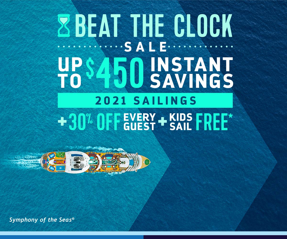 Beat The Clock with Royal Caribbean!