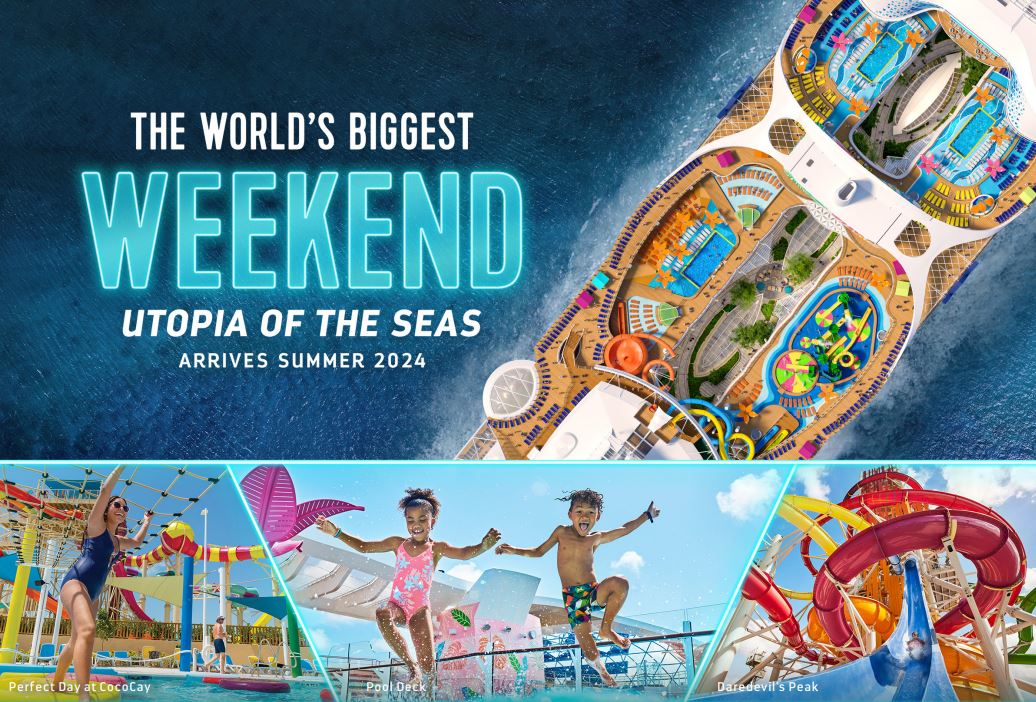 Utopia of the Seas is OPEN TO BOOK!