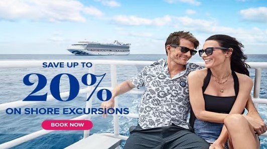 Save up to 20% on shore excursions