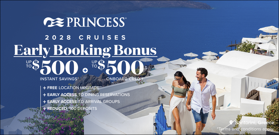 2028 Early Booking Bonus